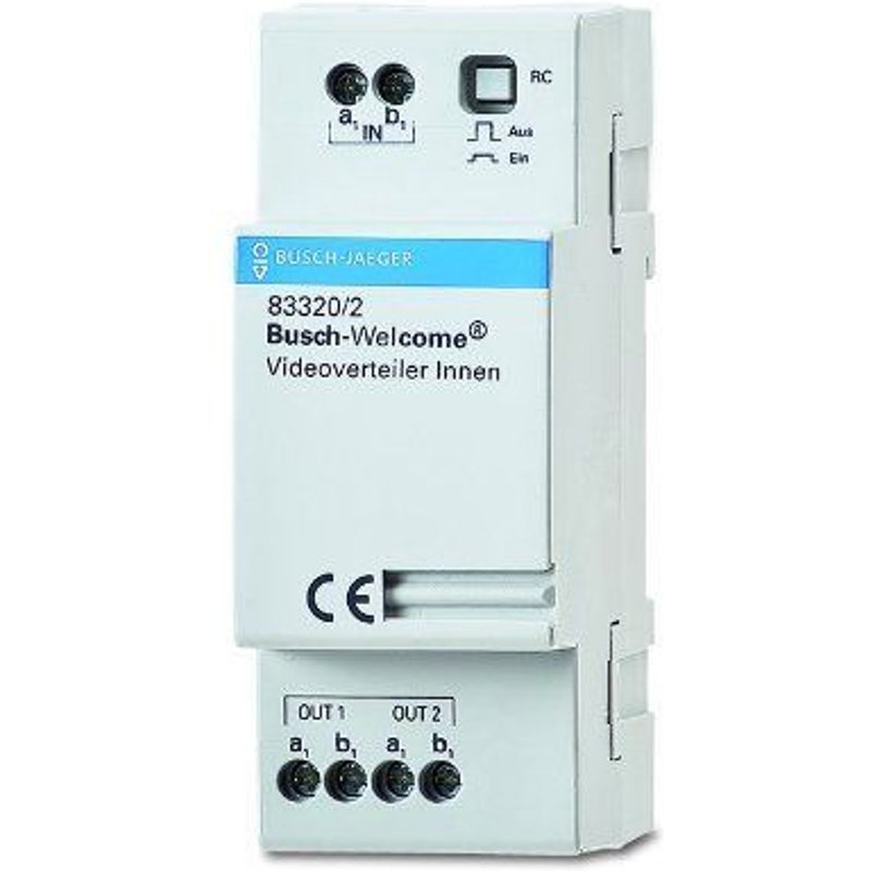 Busch-Jäger 83320/2Vidéo Distribution Amplificateur