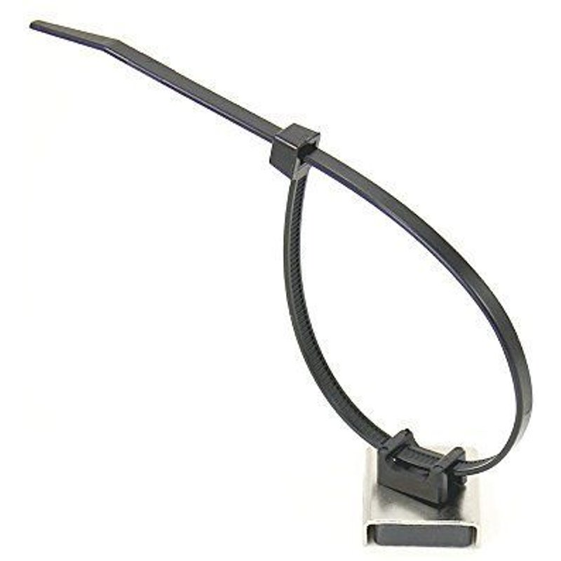 First4magnets CP2623CT-10 Pack de 10 Câbles de montage d'attache magnétique 6,1 kg de traction 26 x 23 x 6,3 mm