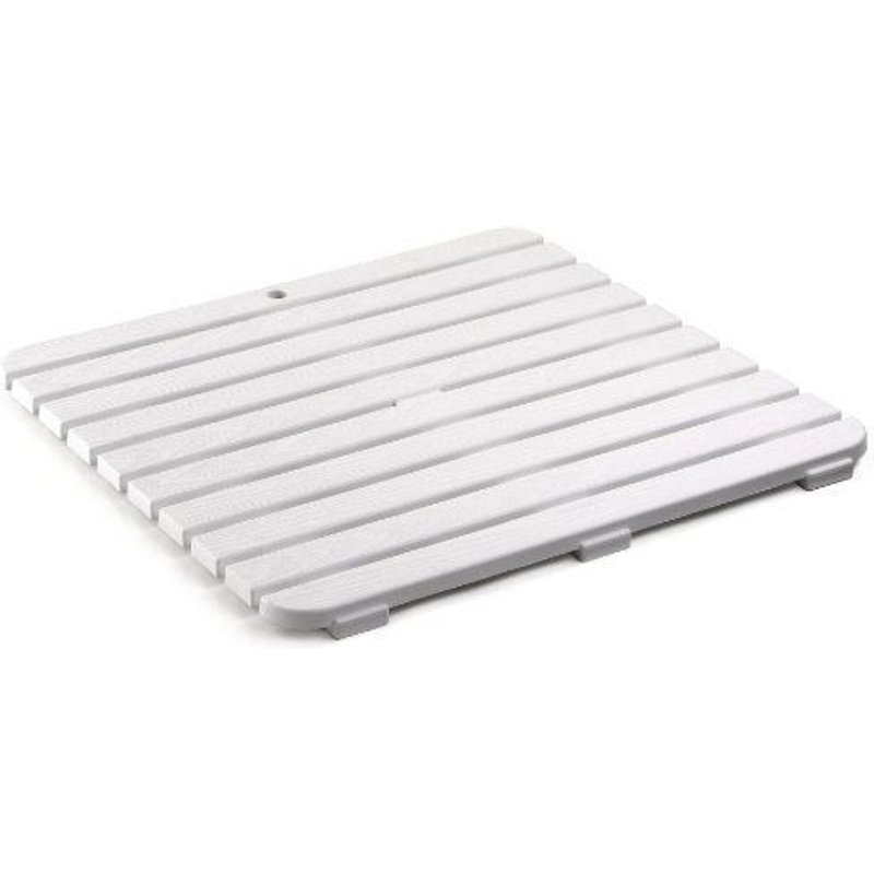 Tatay-Palette De Douche Carrée 55 X 55 X 3 Cm 55 X 3 X 55 Cm Crème