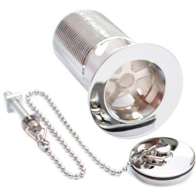 Plumb-Pak pps83bc Bonde en laiton chromé et Bonde de lavabo à fente