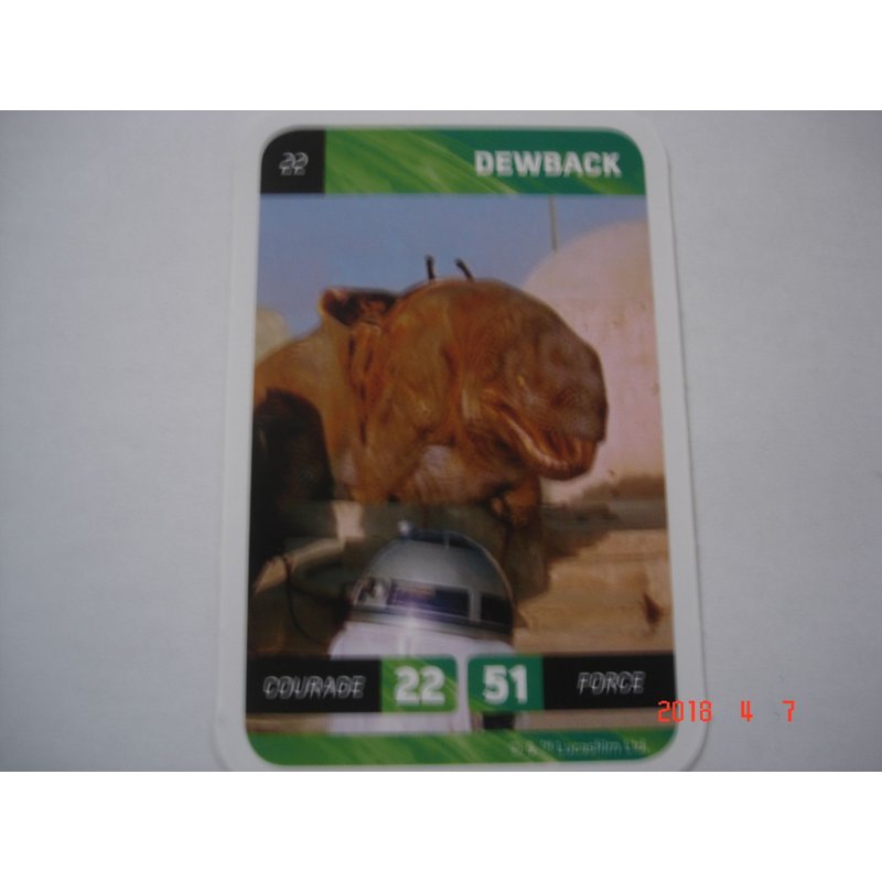 Carte N°22 Dewback