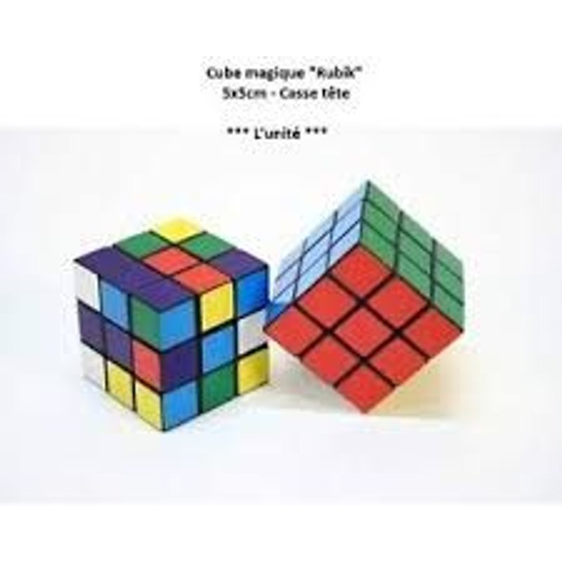 Cube Magique 5x5cm - Casse Tête * L'unité *