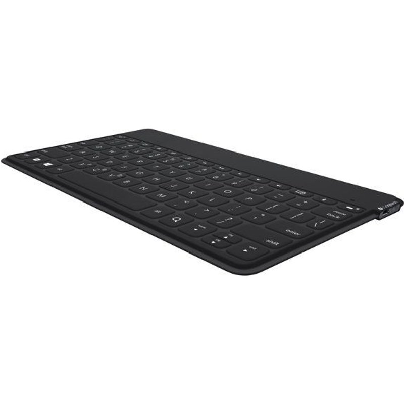 Logitech Keys-To-Go - Clavier - Bluetooth - Espagnol - étanche - noir