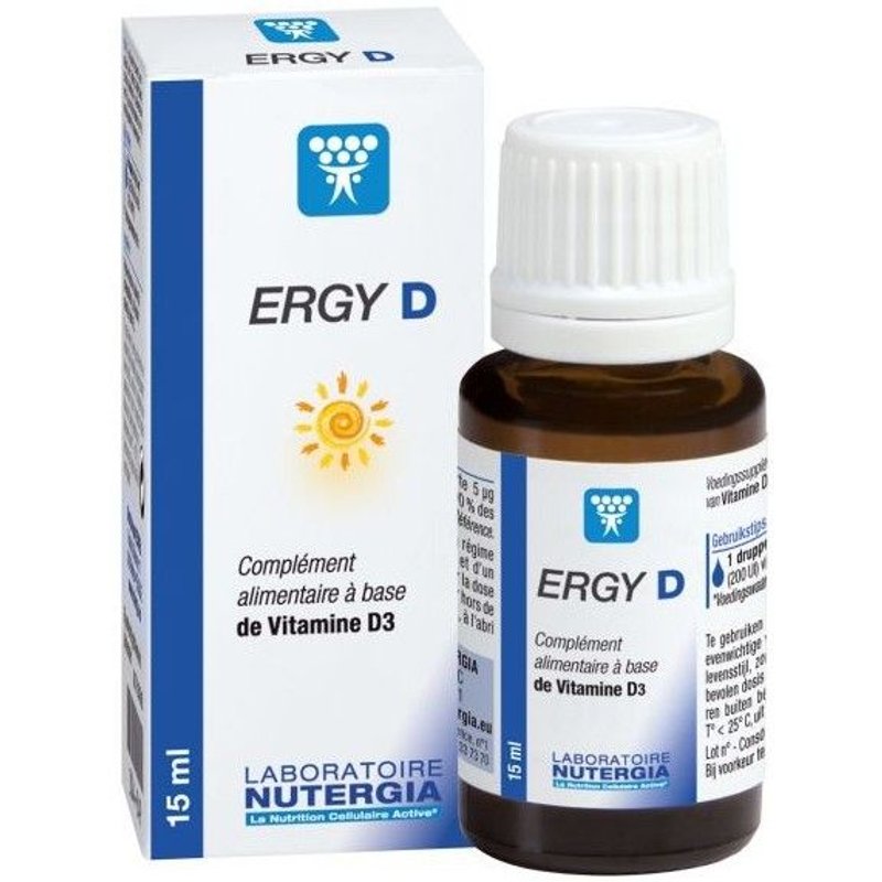 Nutergia Ergy D Vitamine D3 -15ml