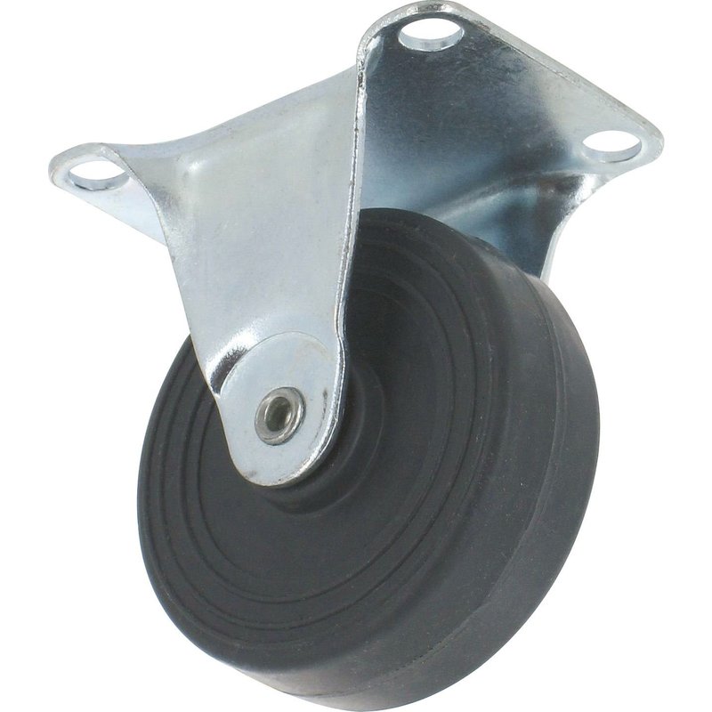 Roulette Mini Roll à platine fixe 54 x Ø 42 mm - Portée 15 Kg