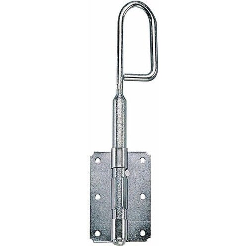 Verrou baïonnette en applique - acier zingué - tige de 14 x 250 mm BRICOZOR