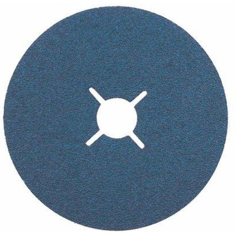 Disque abrasif - fibre zirconium - ZF 713 - pour Inox 125X22P80 B50 VSM