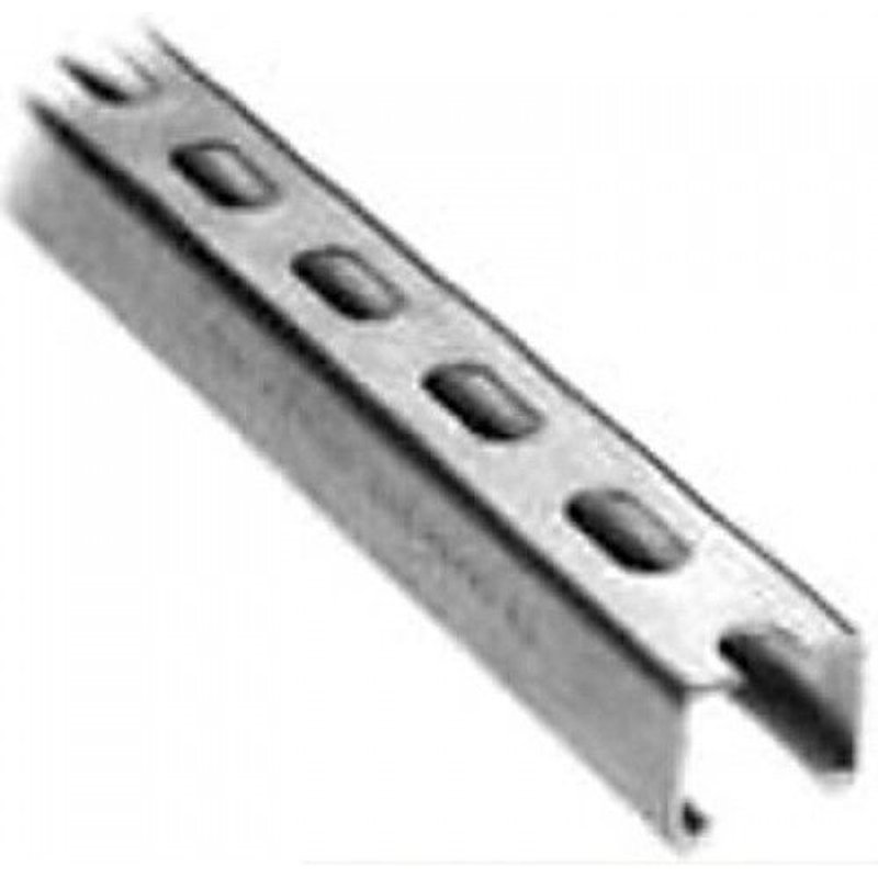 Rail de montage perforé - 41x41x2 mm - longueur 2,7 m WALRAVEN