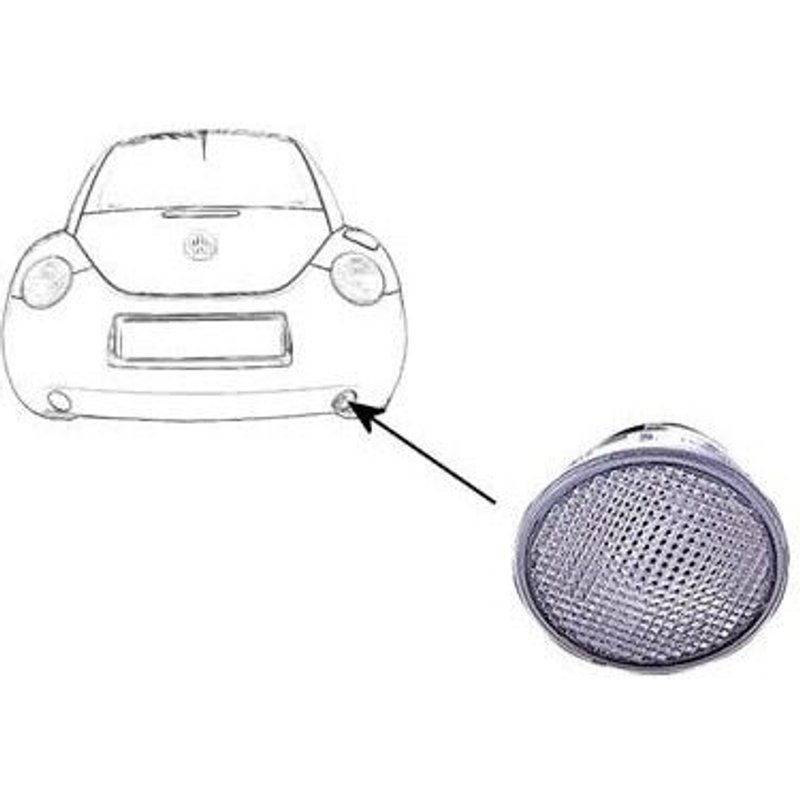 Feu De Recul Pour Volkswagen Beetle De 1998 À 2005