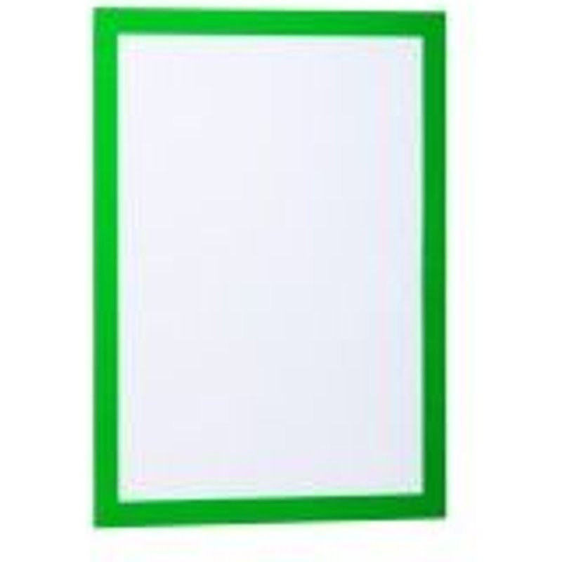 2 Porte-affiches muraux adhésifs repositionnables coloris et taille au choix - Couleur - Orange, Dimensions - Format A4