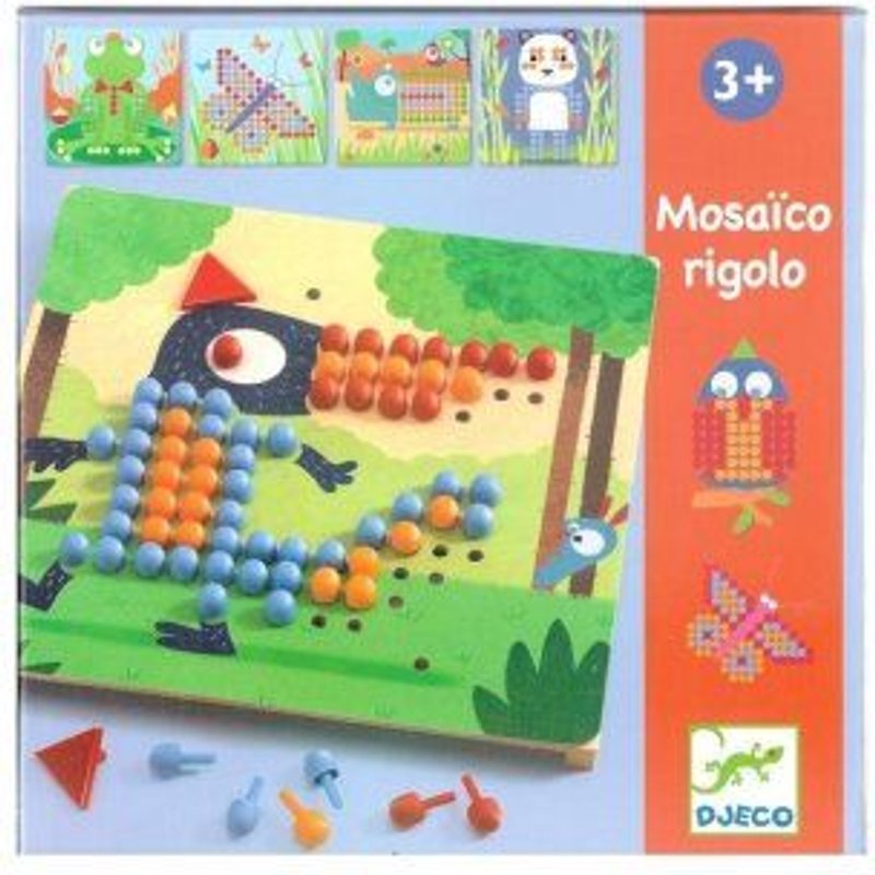 Djeco - Jeu De Mosaïque Mosaïco Rigolo