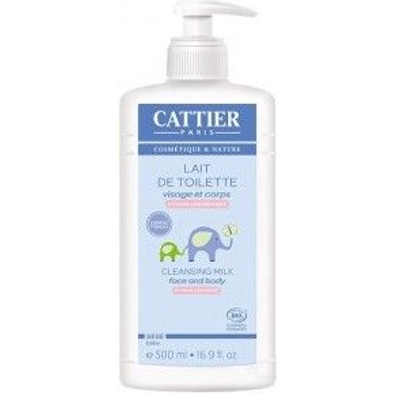 Cattier Lait De Toilette Bébé 500 Ml