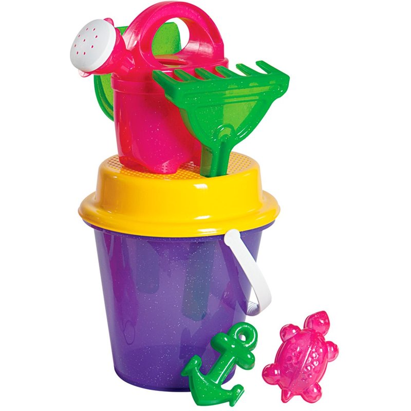 Seau Garni Pailleté 17cm - Modèle Aléatoire - Livraison À L'unité