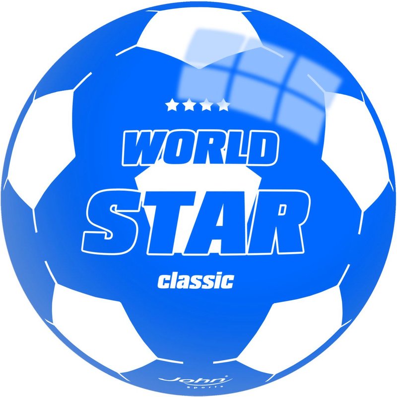 John 8,5"/220 Mm World Star Vinyl-Playball, Assorted