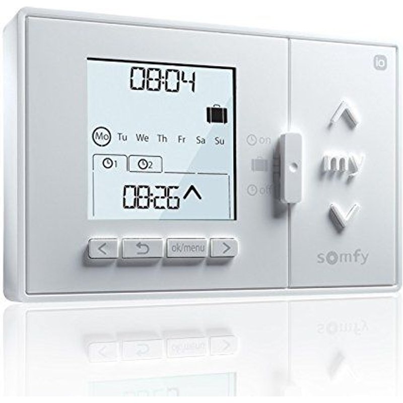 Télécommande pour motorisation SOMFY IO, Chronis IO, fonction horloge, 1805227