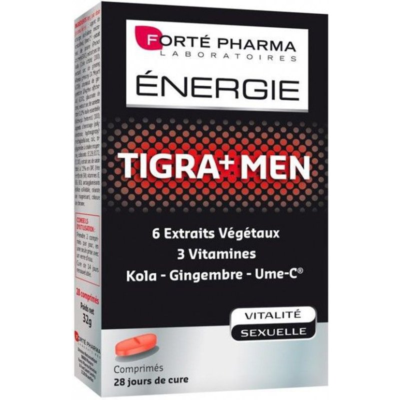 Forté Pharma Energie Tigra+ Men 28 Comprimés