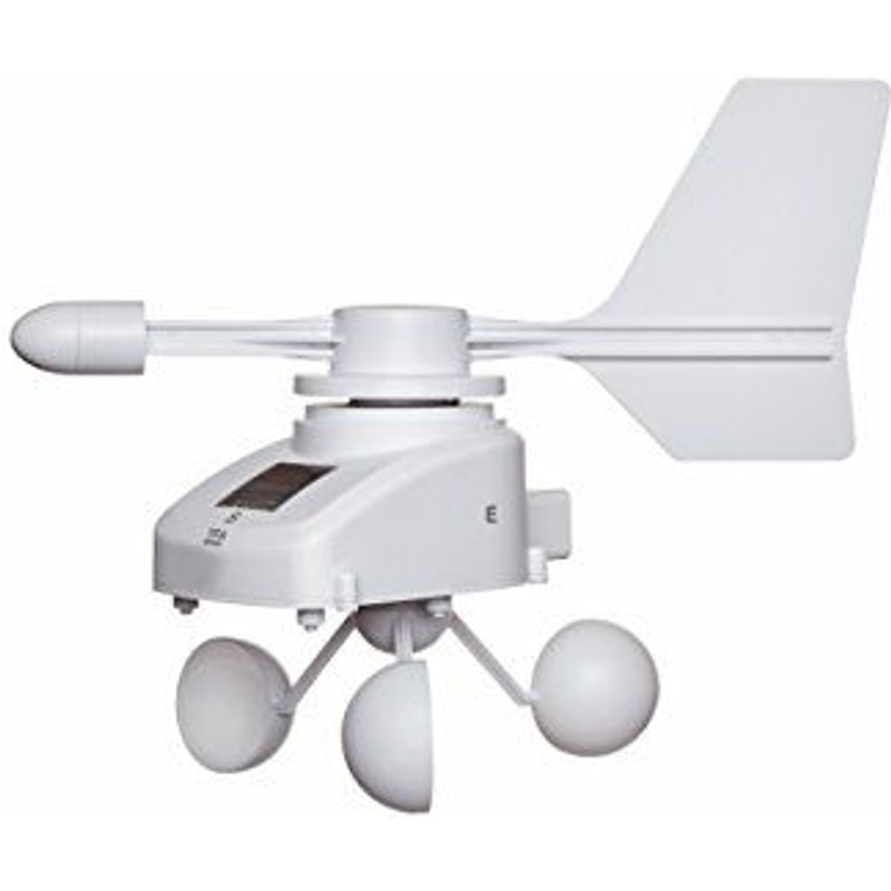 TFA Dostmann 30.3307.02 WeatherHub Capteur solaire et éolien Compatible avec le système SmartHome WeatherHub