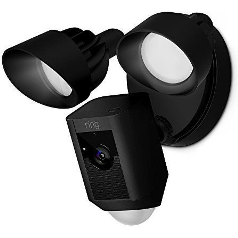 Ring 8SF1P7-BEU0 Caméra Floodlight avec wifi, Noir