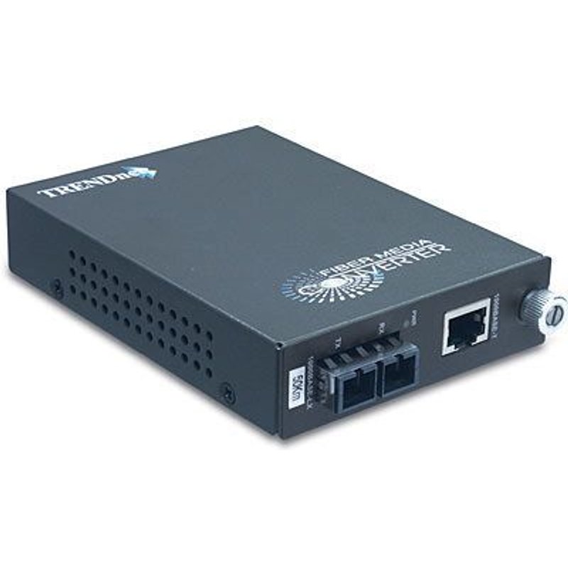 1000MASE-T TO 1000-BASE-LX SINGLE MODE FIBER CONVERTER 50KM
