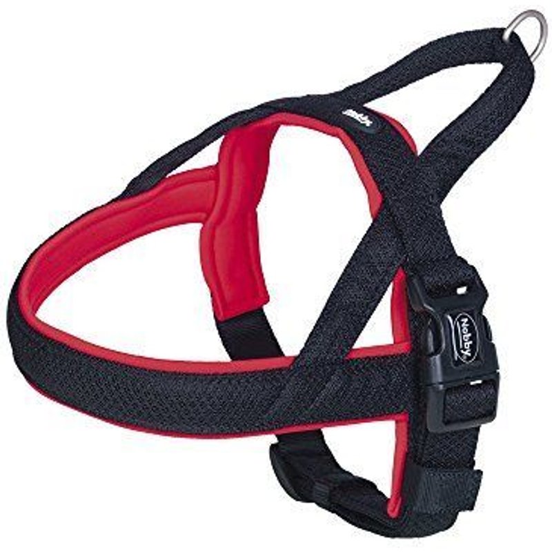 Nobby Mesh Preno Harnais Norvégien Pour Chien Rouge 38-50 Cm 36 Cm/20-25 Mm