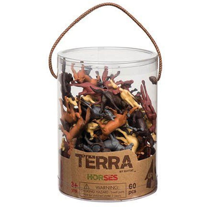 Terra - 44655 - Figurine - Chevaux - En Tube