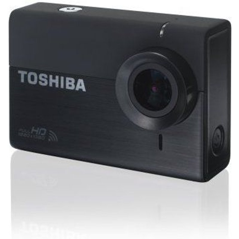 Toshiba CAMILEO X-SPORTS - Caméra de poche - 1080p - 12.0 MP - Wireless LAN - noir