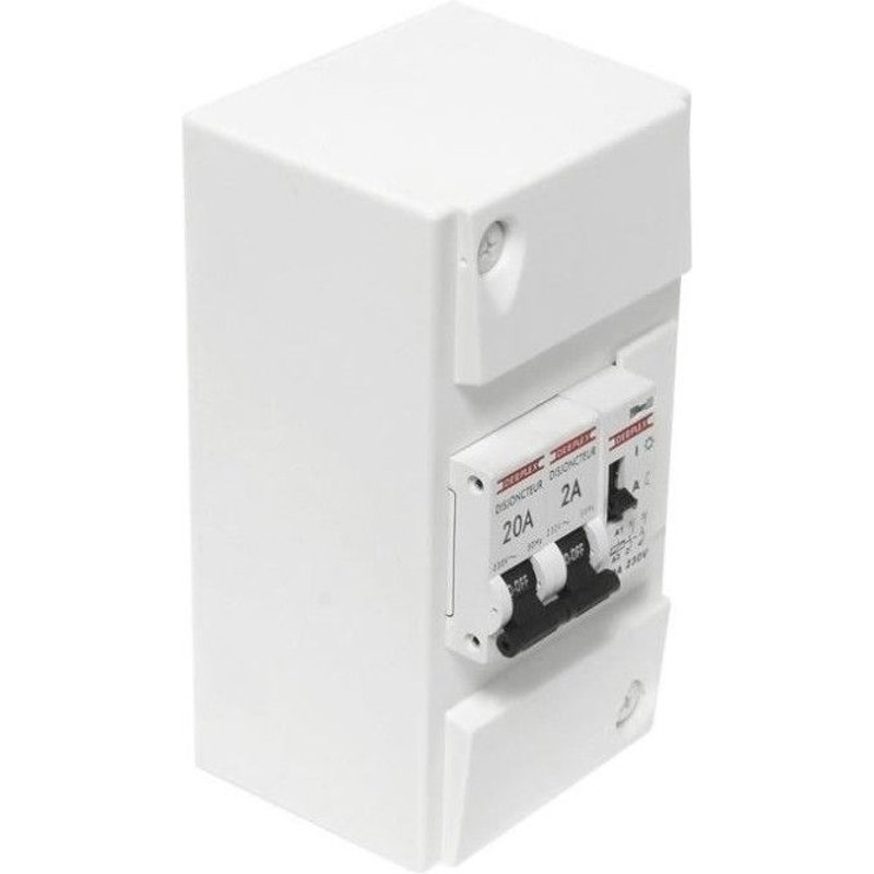 DEBFLEX Tableau electrique pre-cable pour chauffe-eau