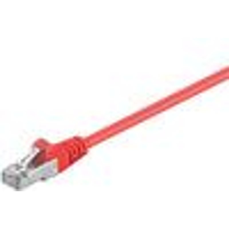 CAT 5e Network cable 2x RJ45 plug SF/UTP outer shield: foil and braiding