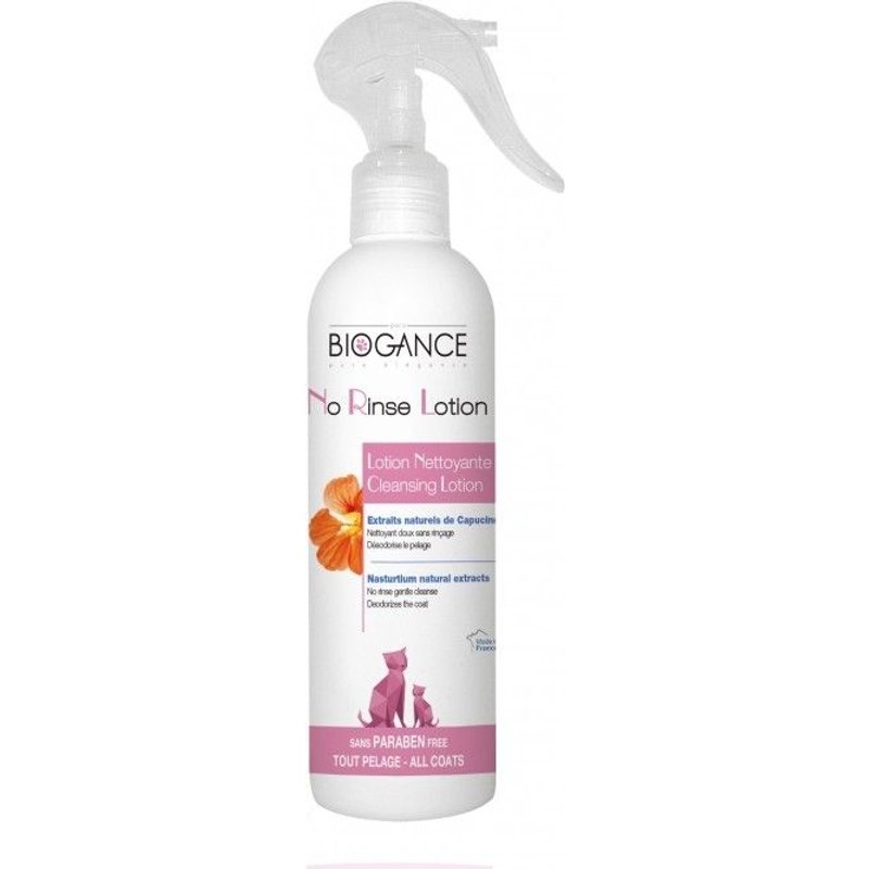 Lotion Sans Rinçage Aux Extraits Naturels De Capucine Biogance 250 Ml