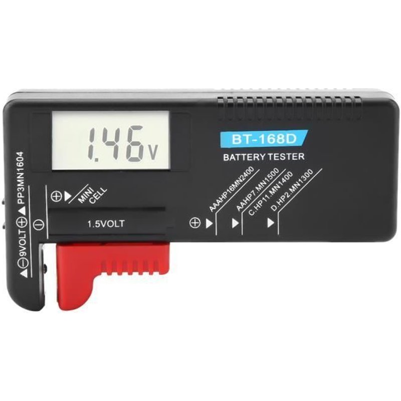 Testeur de batterie, testeur universel de tension de batterie à pile bouton, pour bureau à domicile