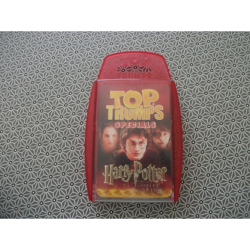 Harry Potter And The Goblet Of Fire Top Trumps Card Game Educational Card Games