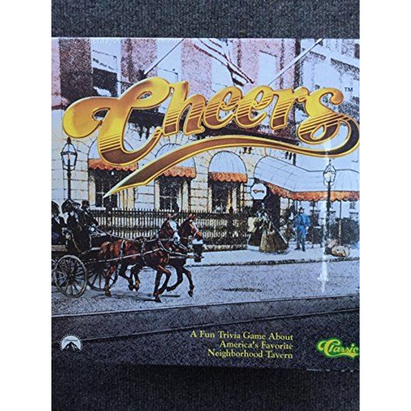 Cheers Classic Trivia Board Game By Classic Games