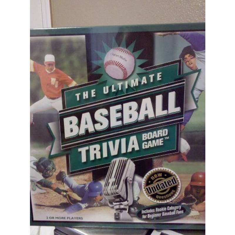 The Ultimate Baseball Trivia Board Game By Outset Media