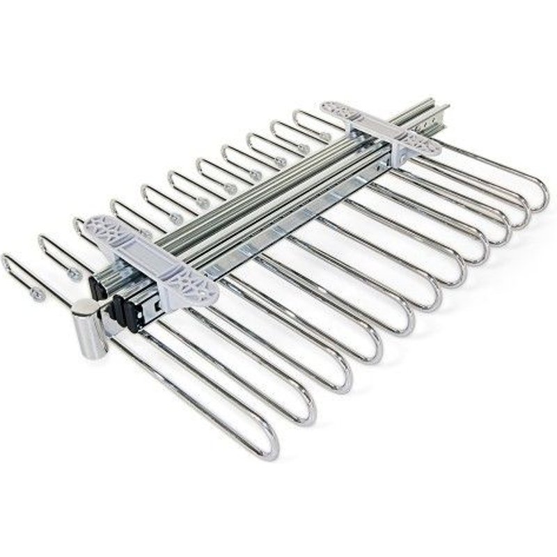 Porte-pantalons extractible - chromé - Self EMUCA