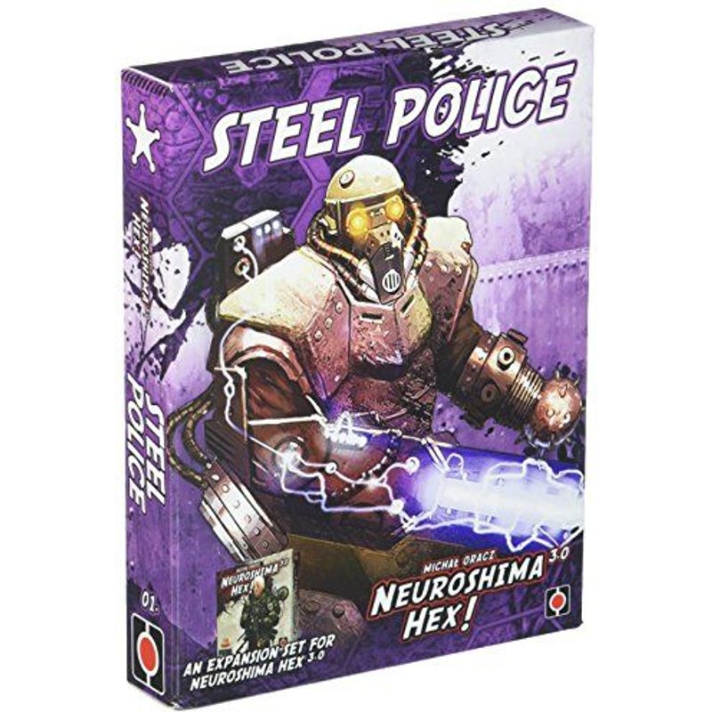 Neuroshima Hex 3.0 Steel Police Board Game