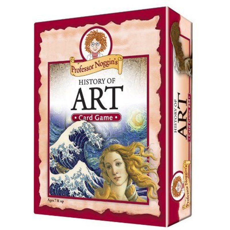Professor Noggins History Of Art - A Educational Trivia Based Card Game For Kids