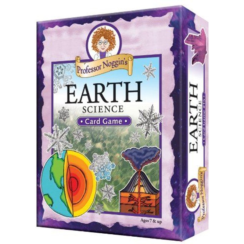Educational Trivia Card Game - Professor Noggins Earth Science