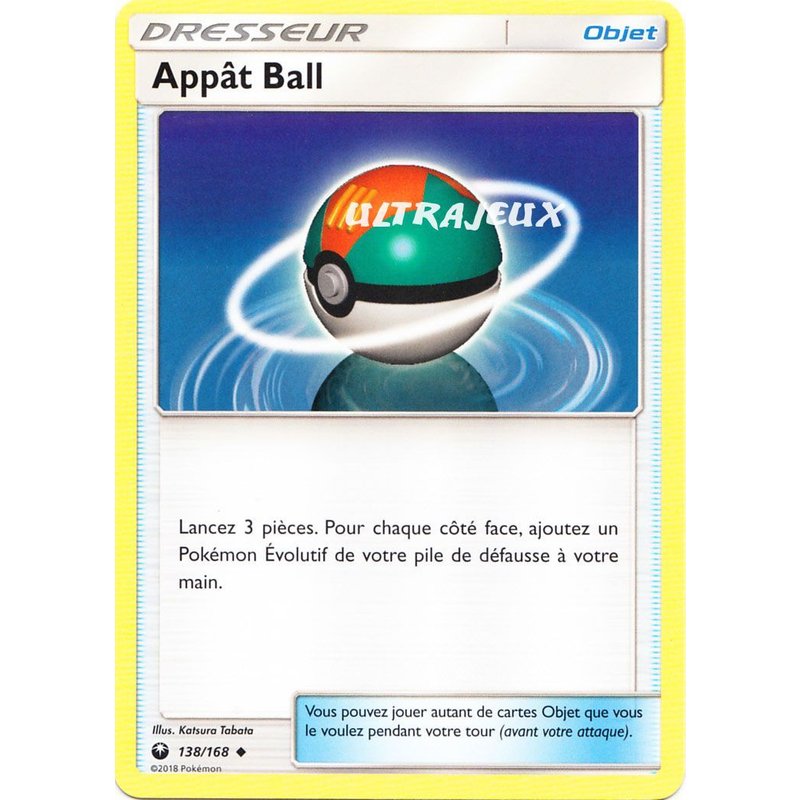 Pokémon - 138-R/168 - Appât Ball - Reverse