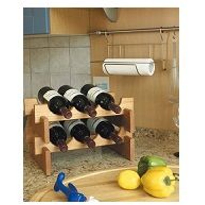 Casier Bois Range 6 Bouteilles