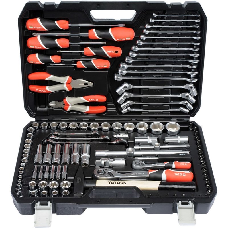 YATO Kit de clés à cliquet 109 pièces YT-38891