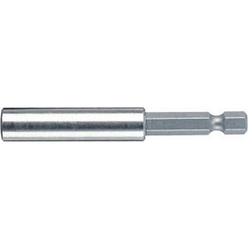 Porte-embouts à tige à 6 pans 1/4'', douille en acier inoxydable, Long. totale 75 mm, Plage de Long. : 61-75 mm, Long. totale 75 mm