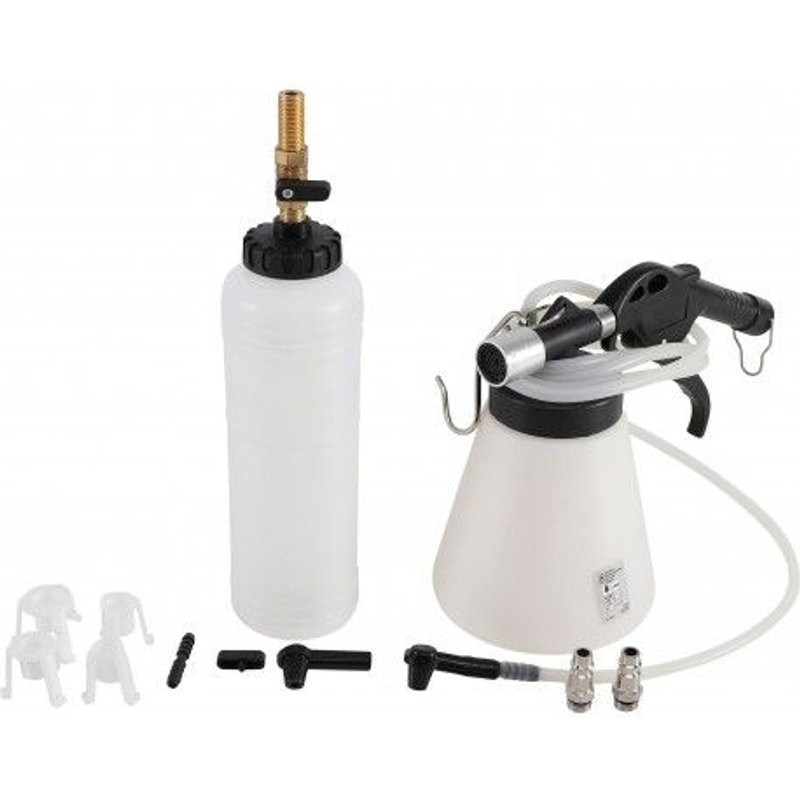 KRAFTMANN Jeu de purge de freins pneumatique 7 pièces 18087