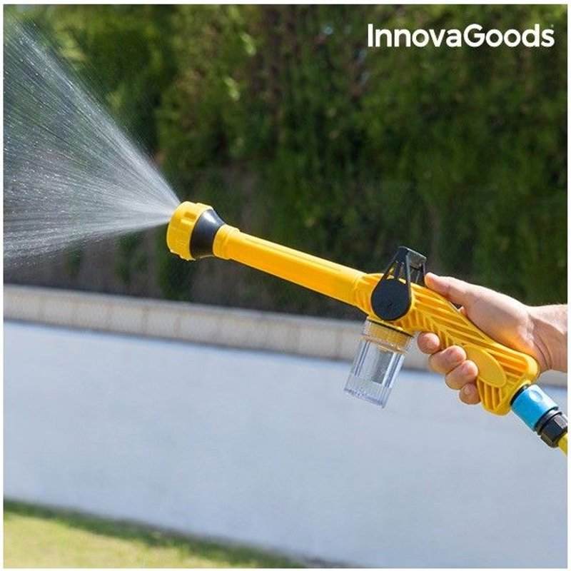 Pistolet À Eau À Pression Avec Réservoir 8 En 1 Innovagoods