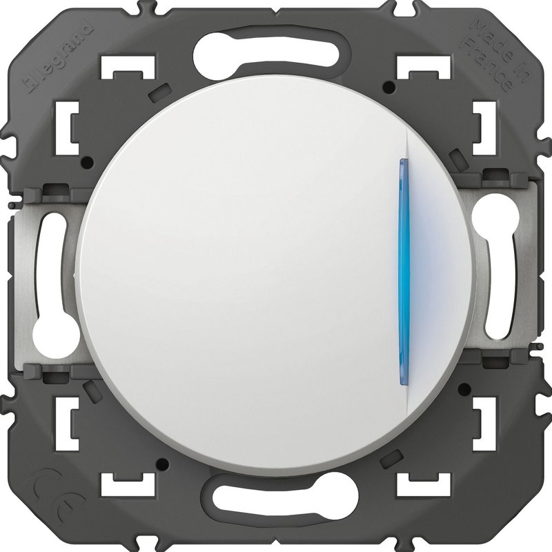 Va et vient lumineux composable Dooxie Legrand - Blanc