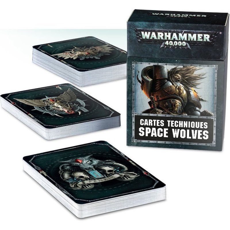 Cartes Techniques Space Wolves 53-02-01-Warhammer 40,000 - Français