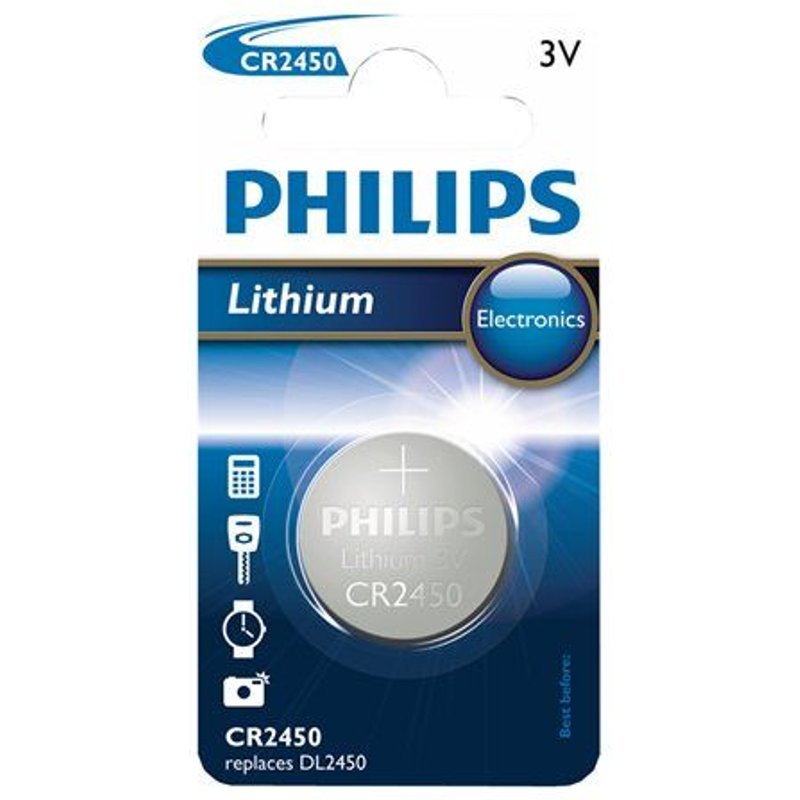 Philips Minicells CR2450 - Batterie CR2450 - Li - 600 mAh