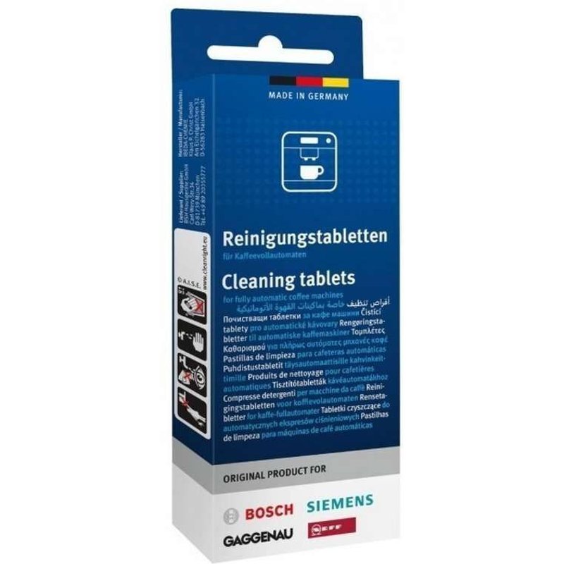 Pastilles détergentes (x10) Expresso Bosch/Siemens (00311940)