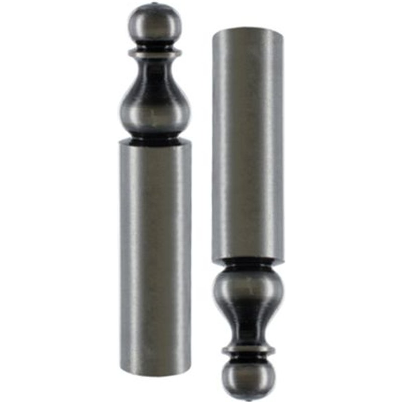 Paire cache fiche rustique n16 pr exacta d.14 ht.80mm vieux bronze cf-16-a-ex14-4