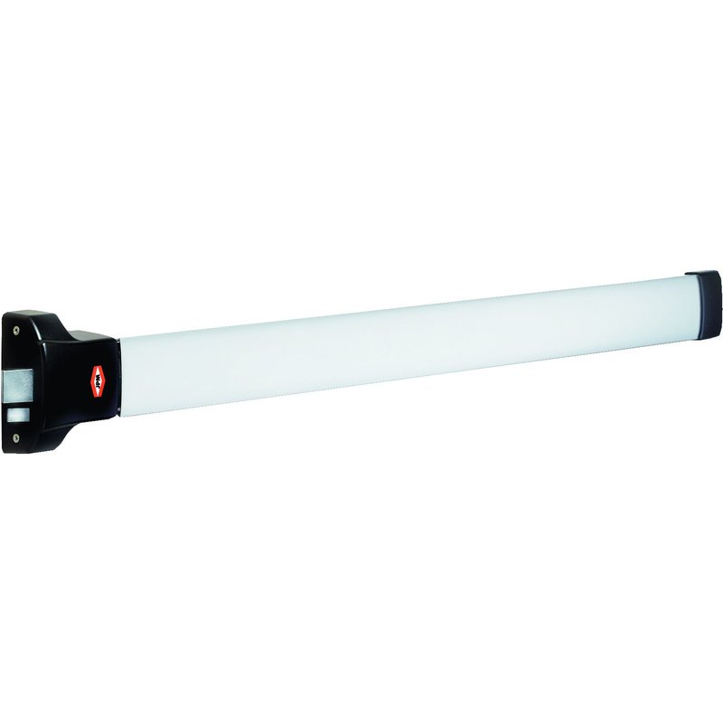 Fermeture anti-panique JPM Push bar 90+ - 1 point latéral - 1141 mm - Blanche - PJ1100-68-0A