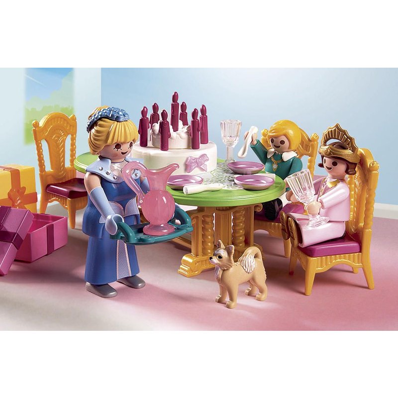 Playmobil Princess 6854 Salle À Manger Pour Anniversaire Princier
